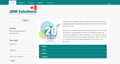 Desktop Screenshot of idms.com
